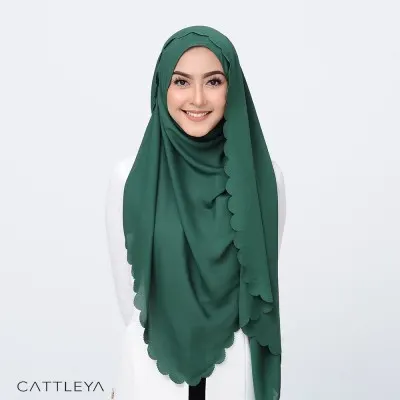LUXE BLOOM SHAWL - ANTIQUE GREEN (11)